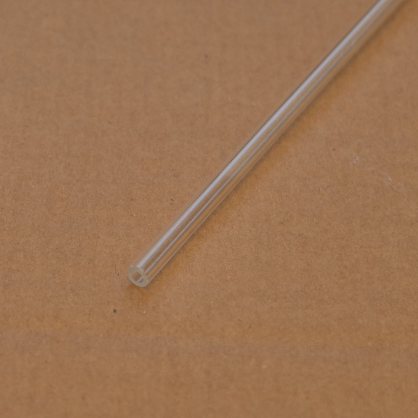 5mm x 1mm Clear Acrylic Tube (extruded)